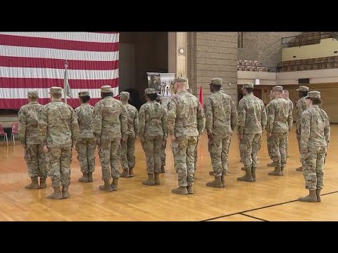 25 Illinois National Guard members deployed to Europe