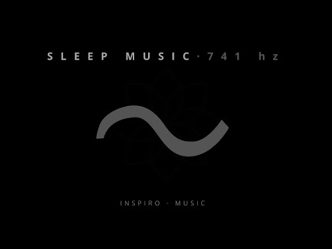 Healing sleep music, 741 hz, Removes Toxins and Negativity. Spiritual Awakening. DARK SCREEN