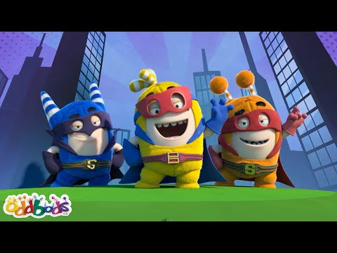 Superhero Showdown! 🦸 | Oddbods TV Full Episodes | Funny Cartoons For Kids