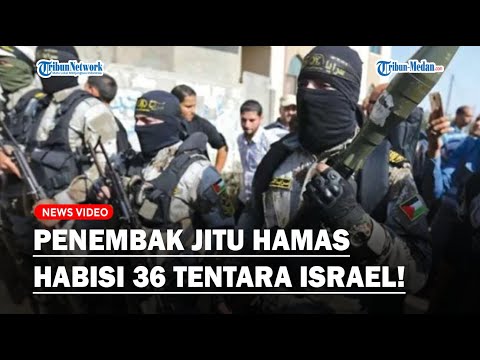 PENEMBAK JITU HAMAS Berhasil Habisi 36 Tentara Zionis Israel Dalam Sekejap!