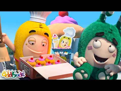 ケーキタストロフィー 👾  Oddbods 日本語  👾 オッドボッズ 👾 子供向けアニメ