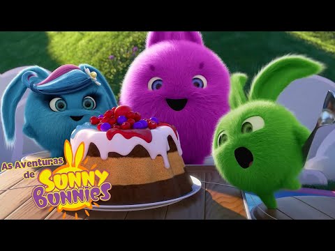 AMANTES DE BOLO | As Aventuras de Sunny Bunnies | Desenhos Animados Infantis