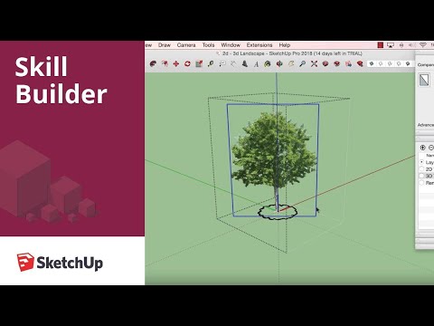 How to use components and layers in your landscape model - Skill Builder