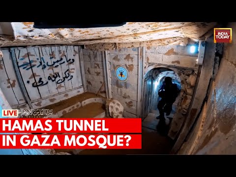 Israel Palestine War LIVE: Hamas' Hiding Spot Exposed? Weapons &amp;amp; Tunnels Found Inside Gaza Mosques