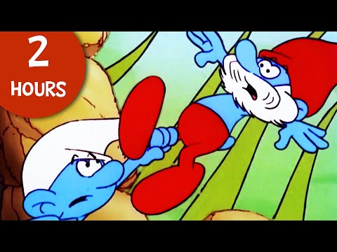 THE MOST DANGEROUS MOMENTS 😱 &bull; The Smurfs &bull; Cartoons for Kids