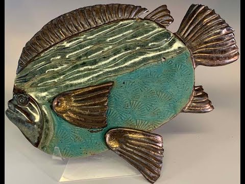 How to make a clay fish wall relief in just 26 minutes.