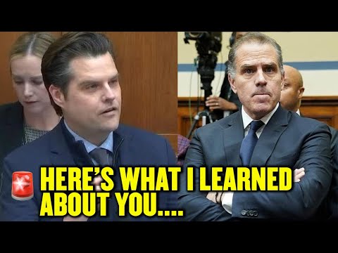 Matt Gaetz UNLEASHES on Biden in MUST SEE Takedown of the Year