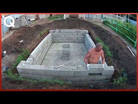 Building Amazing DIY Swimming Pool Step by Step | by 