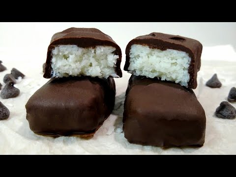 4-INGREDIENT Bounty Bars WITHOUT Condensed Milk