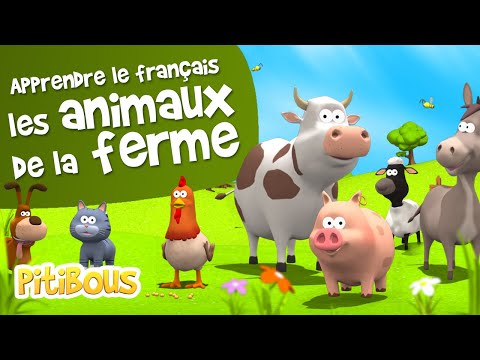 Apprendre les animaux de la ferme - Apprendre le Fran&ccedil;ais