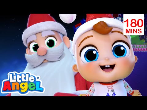 Jingle Bells ❄️ | LITTLE ANGEL 😇 | Lullabies &amp; Nursery Rhymes for Kids | Sleep Baby Songs