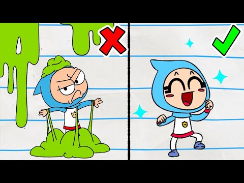 Boy Gets Slimed! | Cartoons for Kids | Boy &amp; Dragon Compilations