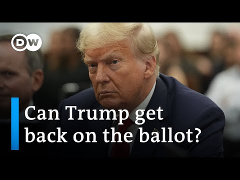 Trump launches Supreme Court appeal to overturn Colorado ballot ban | DW News