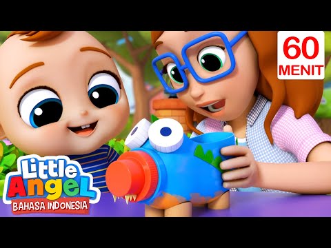 Memuat Prakarya Bersama Teman! | Little Angel | Kartun dan Lagu Anak Anak | Moonbug Kids Indonesia