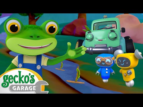 The Lazy River | Gecko's Garage | Trucks For Children | Cartoons For Kids