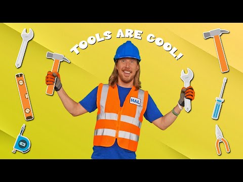 Handyman Hal Tools are Cool | Building with real tools | Fun Videos for Kids