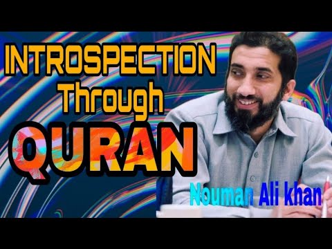 Introspection through Quran || NOUMAN ALI KHAN || Full Urdu lacture in Pakistan | 