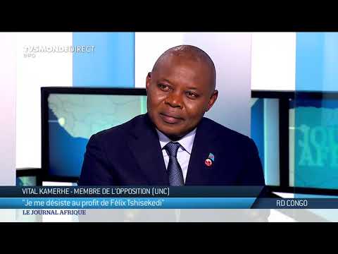 Vital Kamerhe, opposant congolais en entretien exclusif sur TV5MONDE