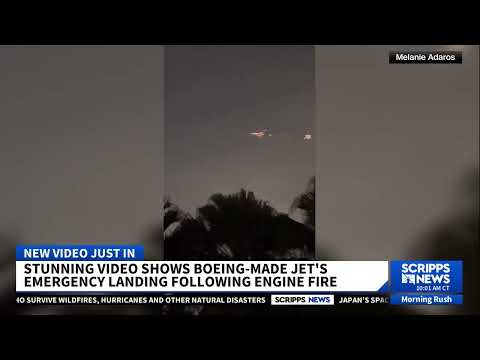 Boeing cargo plane catches fire midair after departing Miami airport