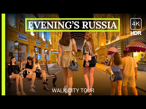 🔥 Exploring Hidden Gems of Moscow ⭐️ Russia Walking City Tour 4K HDR