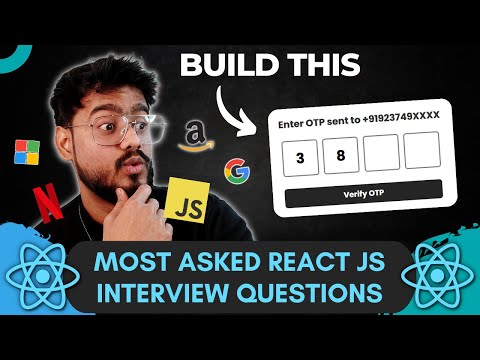 React JS Interview Questions ( OTP Login ) - Frontend Machine Coding Interview Experience