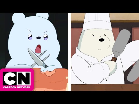 Ice Bear Has the Sizzle! | We Bare Bears &amp; We Baby Bears | Cartoon Network