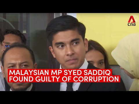 Former Malaysian minister Syed Saddiq found guilty of graft, handed jail sentence