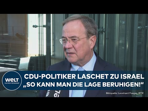 KRIEG GEGEN ISRAEL: Explosion von Klinik in Gaza - &quot;So kann man die Lage beruhigen&quot; I Armin Laschet