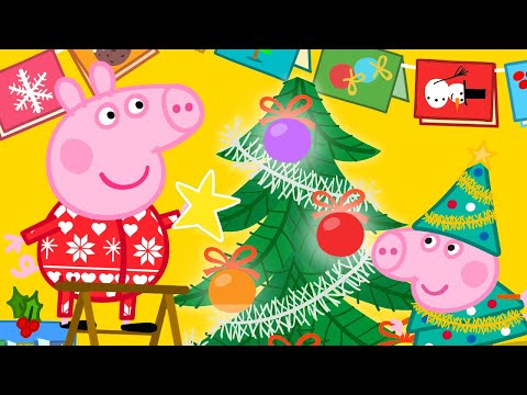 Peppa Wutz schm&uuml;ckt den Weihnachtsbaum 🎄 Cartoons f&uuml;r Kinder | Peppa Wutz Neue Folgen