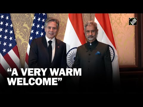 India-US 2+2 Ministerial Dialogue | US Secretary of State Antony Blinken meets EAM S Jaishankar