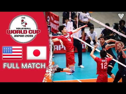 USA 🆚 Japan - Full Match | Men&rsquo;s Volleyball World Cup 2019