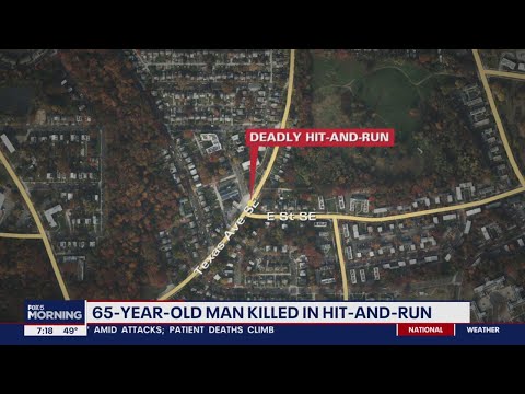 65-year-old DC man killed in hit-and-run crash