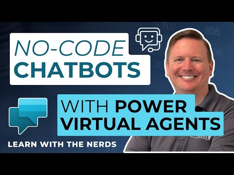 Master No Code Chatbots With Power Virtual Agents [Full Course]