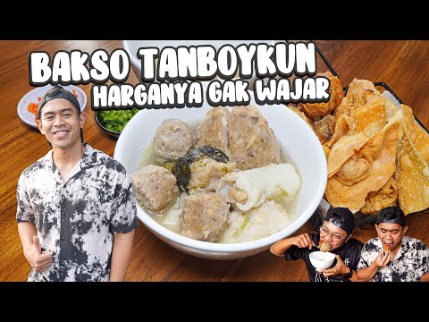 TANBOY KUN JUALAN BAKSO HARGANYA GAK WAJAR !!