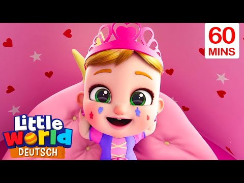 Nina, die kleine Prinzessin | M&auml;rchen | Kinderlieder f&uuml;r Kleinkinder | Little World Deutsch