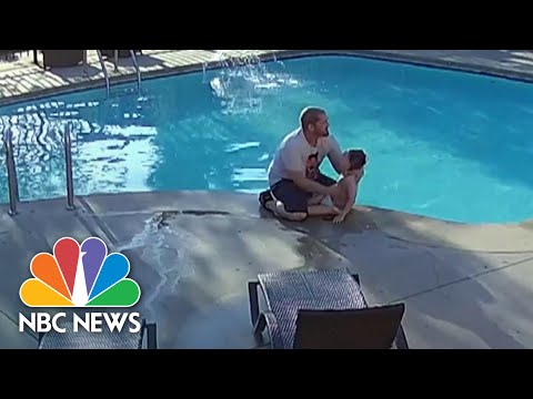 Man Jumps Fence To Save Drowning Four-Year-Old Boy