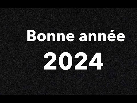 Philippe Buffon vous souhaite une très bonne année 2024 Happy new year 2024