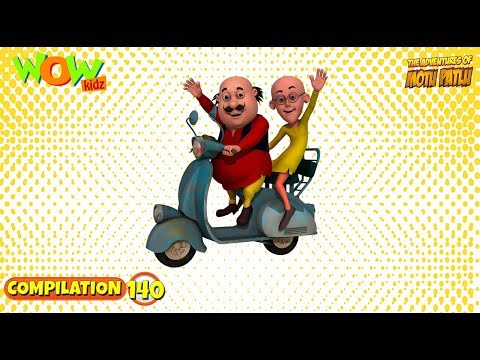 Motu Patlu - Non stop 3 episodes | 3D Animation for kids - 