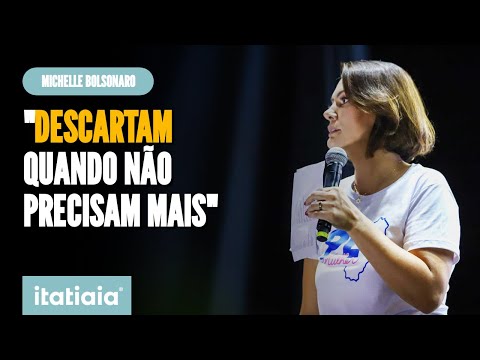 MICHELLE BOLSONARO ACUSA GOVERNO LULA DE TRATAR MULHERES COMO 'PRODUTO'