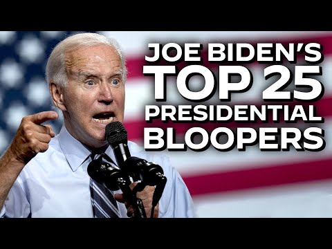 Joe Biden's TOP 25 Bloopers, Blunders, and Gaffes