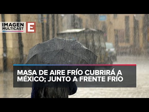 Frente Fr&iacute;o: ca&iacute;da de aguanieve, lluvias y temperaturas bajo cero el fin de semana