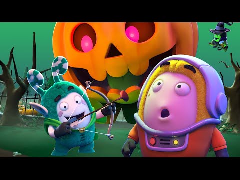 Oddbods | MỚI | Vua b&iacute; ng&ocirc; Halloween | Phim Hoạt H&igrave;nh Vui Nhộn Cho Trẻ Em