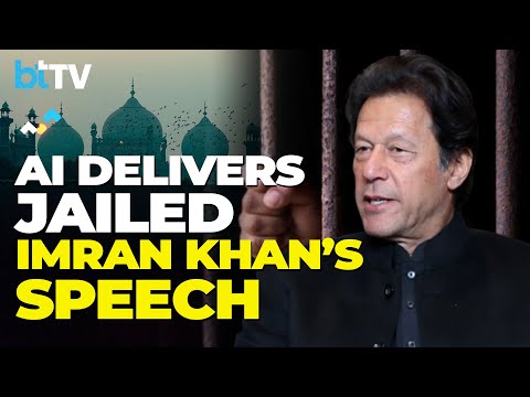 Former Pakistan Cricket &amp; PM Imran Khan, Currently In Jail, Uses AI To Deliver Speech At A Rally