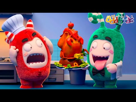 Oddbods | AT THE RESTAURANT | Cartoons for Babies &amp; Kids