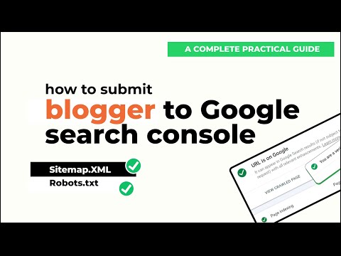 How to Submit Blogger to Google Search Console - How To Add Blogger.com To Google Search Console