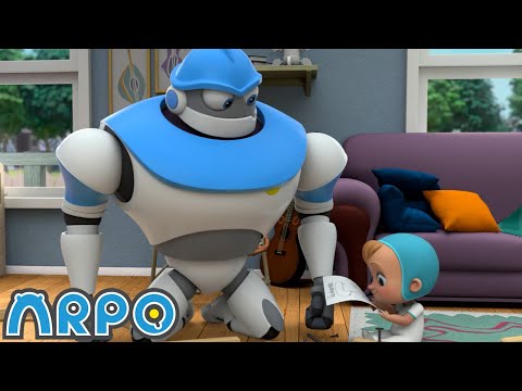 Coffee Table Catastrophe | ARPO The Robot | Robot Cartoons for Kids | Moonbug Kids