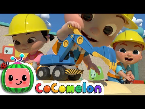 Construction Vehicles Song | CoComelon Nursery Rhymes &amp; Kids Songs