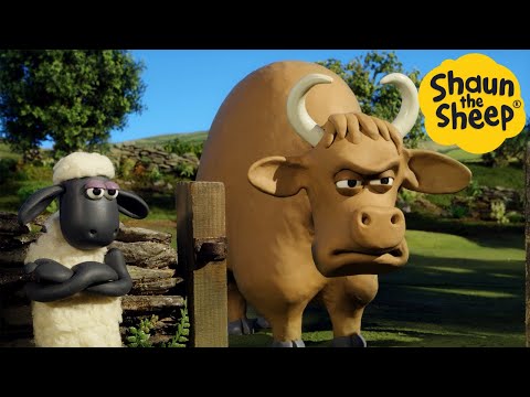 Shaun the Sheep 🐑 The Bull - Cartoons for Kids 🐑 Full Episodes Compilation [1 hour]