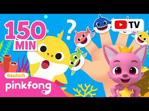 [📺TV] Die besten Kinderlieder 2023ㅣMixㅣ150 MinㅣBaby Shark DeutschㅣPinkfong, Baby Hai! Kinderlieder