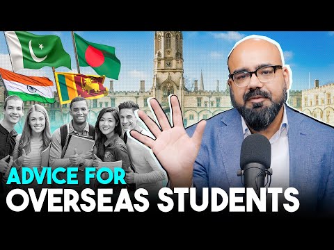 Advice For Overseas Students | Junaid Akram